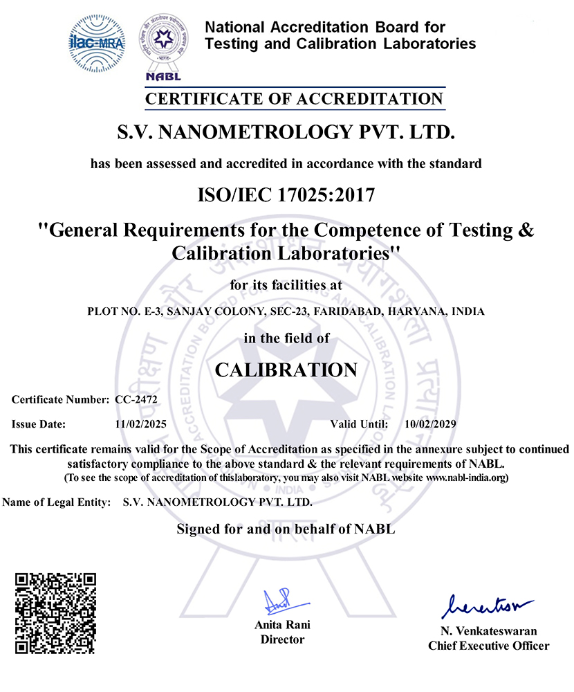 ISO Certificate